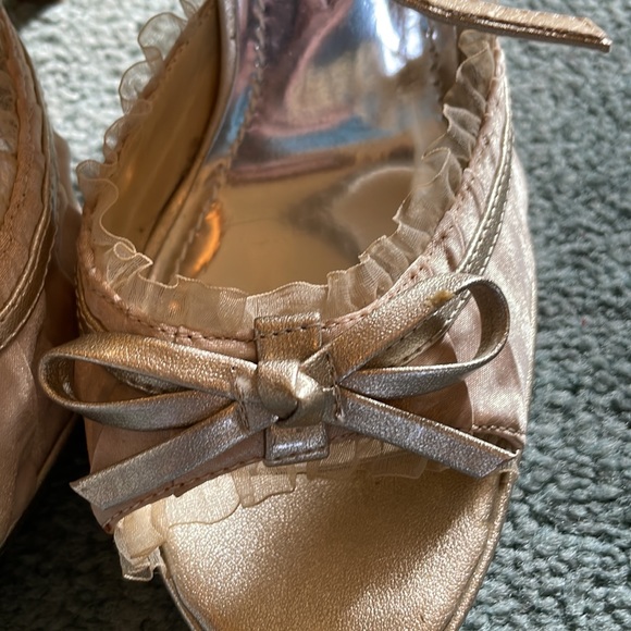 Delicious Champaign Heeled Sandals - Picture 6 of 8